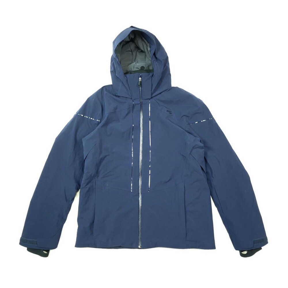 KJUS Men XL Sight Line Jacket MS15-A10 Blue Insulated Fast Thermo Core NEW READ
